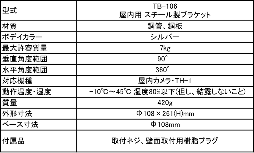 仕様